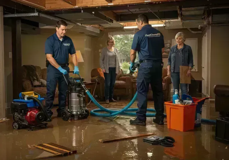 Basement Water Extraction and Removal Techniques process in New Baden, IL